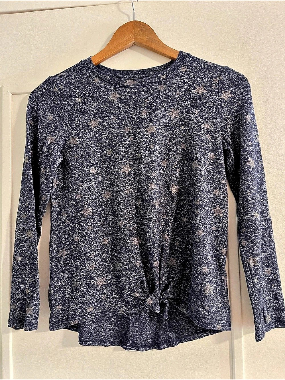 GAP Kids Girls Long Sleeve Top Size XL (12) Blue & Gray
